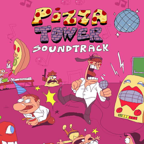 pizza tower album cover